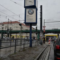 Photo taken at H Schönhauser Allee / Bornholmer Straße by David L. on 2/10/2019