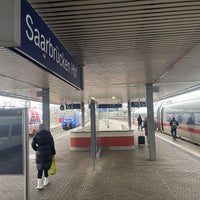 Photo taken at Saarbrücken Hauptbahnhof by David L. on 12/22/2023