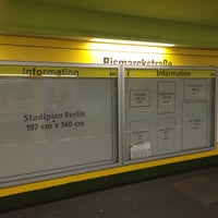 Photo taken at U Bismarckstraße by David L. on 5/7/2015