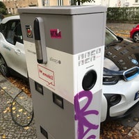 Photo taken at Ladesäule für Elektroautos by David L. on 10/3/2017