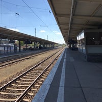Photo taken at Bahnhof Berlin-Lichtenberg by David L. on 4/30/2017
