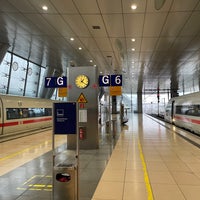 Photo taken at Frankfurt Airport International Railway Station by David L. on 11/27/2023