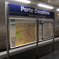 Photo taken at Métro Porte Dauphine [2] by David L. on 7/1/2018