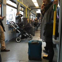 Photo taken at Tram M8 S+U Hauptbahnhof ↔ Ahrensfelde by David L. on 11/13/2015