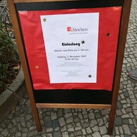 Photo taken at Schleichers Buchhandlung by David L. on 11/25/2019
