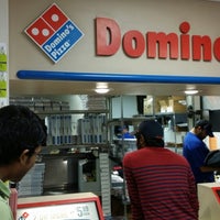 Photo taken at Domino&amp;#39;s Pizza by Likhith C. on 12/25/2013