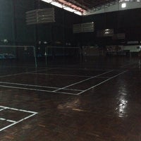 Photo taken at S.T. Badminton Court by Manow C. on 9/23/2014