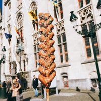 Photo taken at Go.fre | Belgian Waffles on a Stick by Anouk D. on 3/25/2016