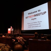 Photo taken at NYC Tech Meetup by Steph S. on 1/8/2014
