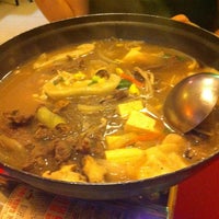 Photo taken at Full House Korean Restaurant by Ted C. on 12/28/2012