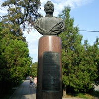 Photo taken at Памятник Будённому С.М. by Ninon on 8/17/2014