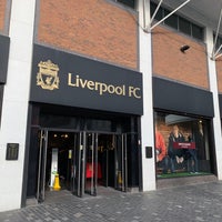Photo taken at Liverpool FC Official Club Store by Yoshi on 3/4/2022