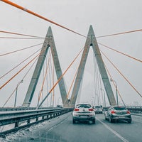 Photo taken at Мост Миллениум / Millenium Bridge by Ruslan on 12/25/2021