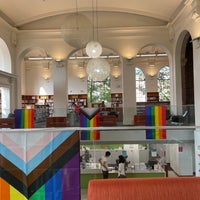 Photo taken at Toronto Public Library - Bloor Gladstone Branch by Farida S. on 5/31/2022