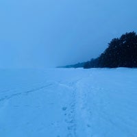 Photo taken at Komarovo Beach by Nadegda Y. on 2/19/2022