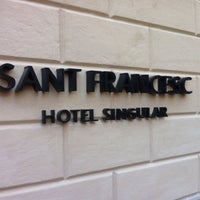 Photo taken at Hotel Sant Francesc by Mike K. on 5/11/2015