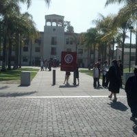 Photo taken at LMU - East Quad by Phillip B. on 5/12/2013