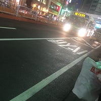 Photo taken at Roppongi Sta. Bus Stop by Edward I. on 7/10/2018