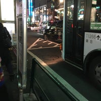 Photo taken at Roppongi Sta. Bus Stop by Edward I. on 3/1/2019