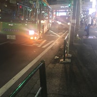 Photo taken at Roppongi Sta. Bus Stop by Edward I. on 7/4/2018