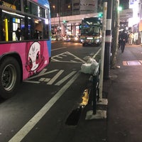 Photo taken at Roppongi Sta. Bus Stop by Edward I. on 3/19/2019
