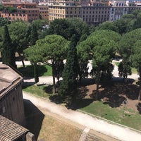 Photo taken at Giardini di Castel Sant&amp;#39;Angelo by Don P. on 6/9/2018