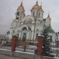 Photo taken at Храм во имя Преподобного Сергия Радонежского by Angelina B. on 10/19/2013