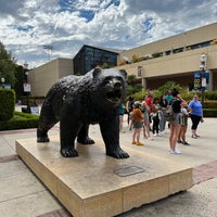 Photo taken at UCLA Bruin Statue by Sel T. on 6/22/2022