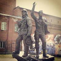 Photo taken at Памятник пожарным и спасателям by Ivanna O. on 6/14/2014