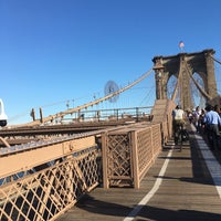 Photo taken at Brooklyn Bridge by İrem T. on 9/22/2016