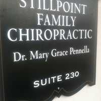 Photo taken at Stillpoint Family Chiropractic, Inc by John C. on 11/11/2013