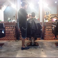 Photo taken at MANSION Barbershop by Eugenia A. on 5/3/2015