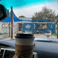 Photo taken at Summer Moon Coffee Trailer by Sara on 9/17/2022