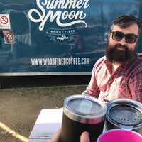 Photo taken at Summer Moon Coffee Trailer by Sara on 12/7/2019