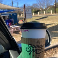 Photo taken at Summer Moon Coffee Trailer by Sara on 12/26/2020