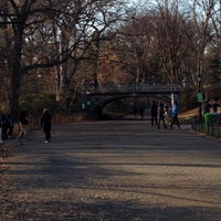 Photo taken at Central Park - 86th St Transverse by Rachel M. on 12/29/2014