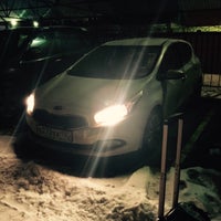Photo taken at Gallax Parking Sheremetyevo by Olga S. on 2/14/2015