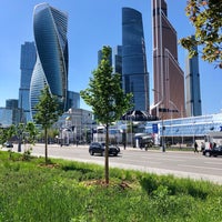 Photo taken at Пресненская набережная by Marina 🌍 S. on 5/17/2019