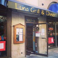 Photo taken at Luna Grill &amp;amp; Diner by Hachikaoru on 4/29/2013