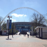 Photo taken at Wembley Stadium by Christiane F. on 5/1/2013