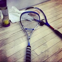 Photo taken at Squash Tennis Center Nord by Alev E. on 11/3/2013
