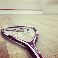 Photo taken at Squash Tennis Center Nord by Alev E. on 6/15/2013