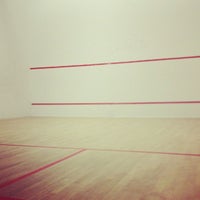 Photo taken at Squash Tennis Center Nord by Alev E. on 1/5/2014