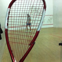 Photo taken at Squash Tennis Center Nord by Alev E. on 2/28/2015