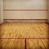 Photo taken at Squash Tennis Center Nord by Alev E. on 3/24/2013