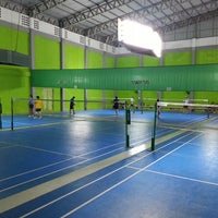 Photo taken at T-SMASH Badminton Sport Club by YoON ^. on 3/6/2014