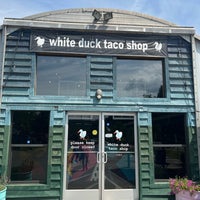 Photo taken at White Duck Taco Shop by Frazzy 626 on 7/29/2023