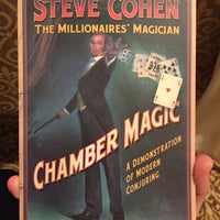 Foto scattata a Steve Cohen Chamber Magic da Ken S. il 10/17/2015