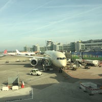 Photo taken at Düsseldorf Airport (DUS) by Olaf S. on 3/26/2017