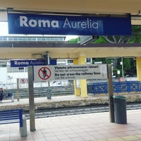 Photo taken at Stazione Roma Aurelia by Ozan on 9/16/2017